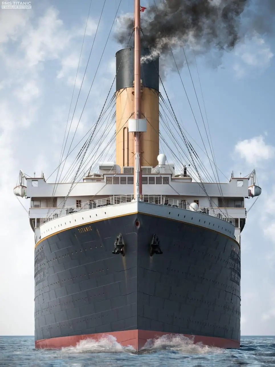 Titanic forfra